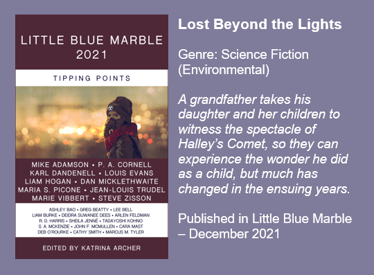 Lost Beyond the Lights by P.A. Cornell
Genre: Science Fiction
Click to read in Little Blue Marble
